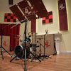 A shot of our new drum room.